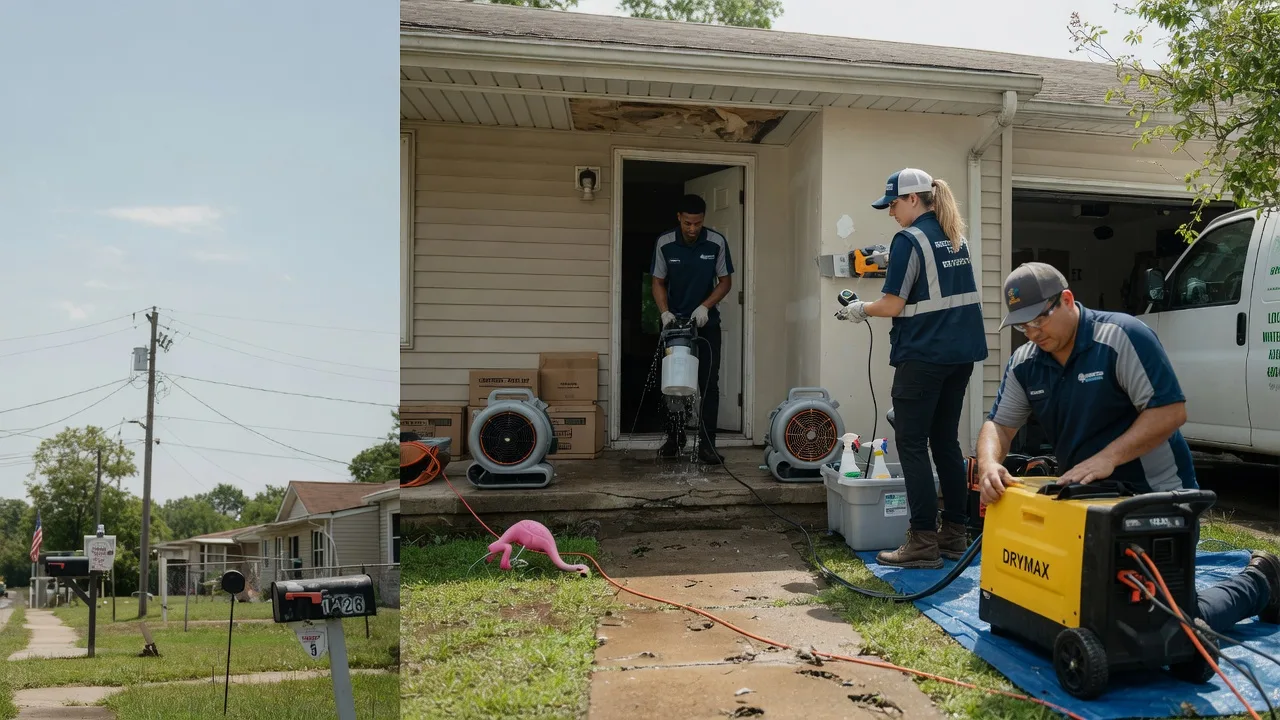 Storm Damage Water Removal in Whiting, KS near me